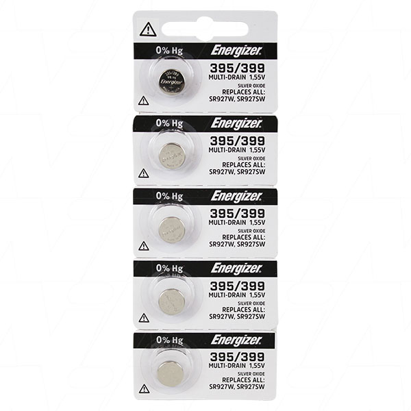 1.55V 50mAh Silver Oxide Watch Battery (SR927W, SR927SW)