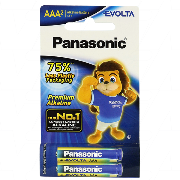 Universal Power 1.5V AAA Alkaline Shrink of 2